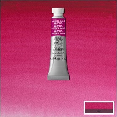 Winsor Newton - Akvarelfarve - Quinacridone Magenta 5 Ml
