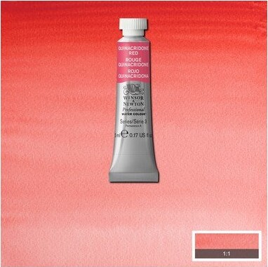 Winsor Newton - Akvarelfarve - Quinacridone Red 5 Ml