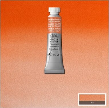 Winsor Newton - Akvarelfarve - Winsor Orange - Red Shade 5 Ml