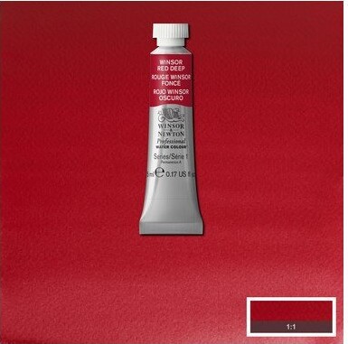 Winsor Newton - Akvarelfarve - Winsor Red Deep 5 Ml