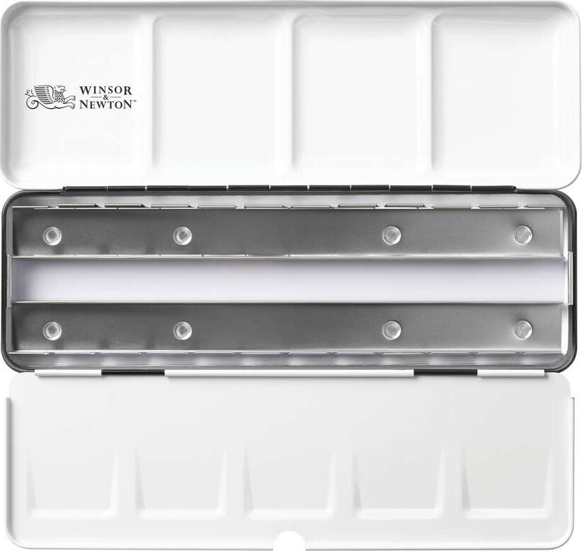 Winsor Newton - Akvarelæske Til 24 12 Pan - Empty Travel Tin