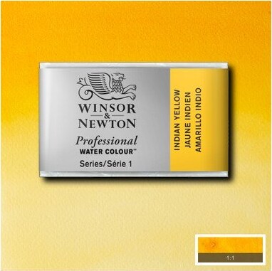 Winsor Newton - Akvarelfarve Pan - Indian Yellow