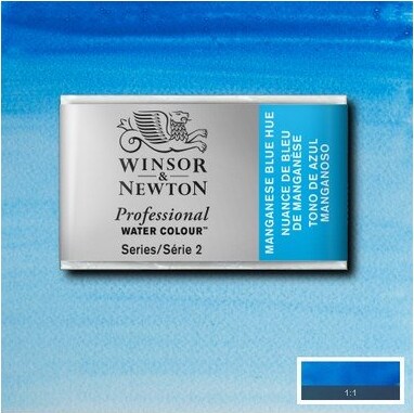 Winsor Newton - Akvarelfarve Pan - Manganese Blue Hue