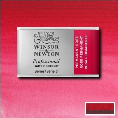 Winsor Newton - Akvarelfarve Pan - Permanent Rose