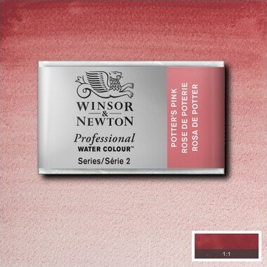 Winsor Newton - Akvarelfarve Pan - Potters Pink