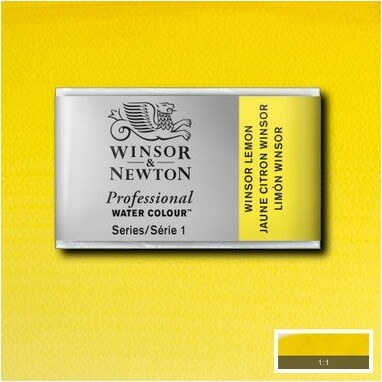 Winsor Newton - Akvarelfarve Pan - Winsor Lemon