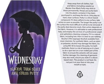 Wednesday - Blacker Than Black Putty