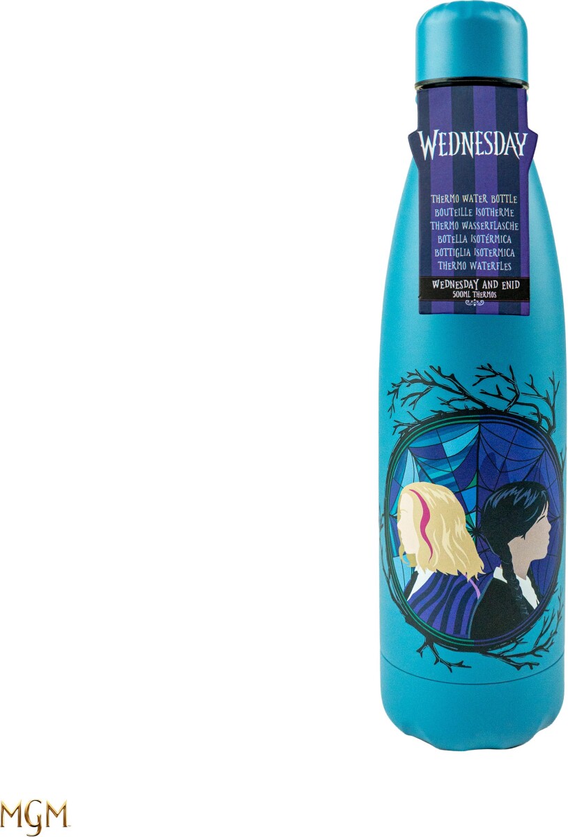 Wednesday - Waterbottle 500Ml Thermo Double Wall - Wednesday And Enid
