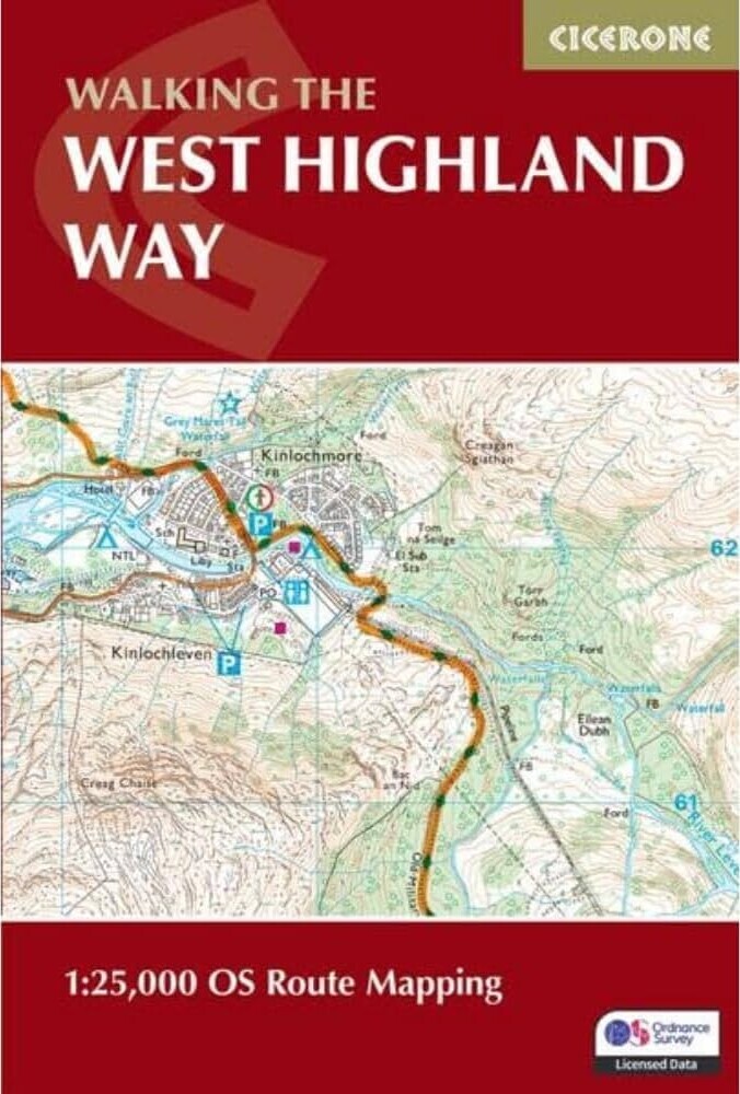 West Highland Way Map Booklet 1 25 000 Os Route Mapping