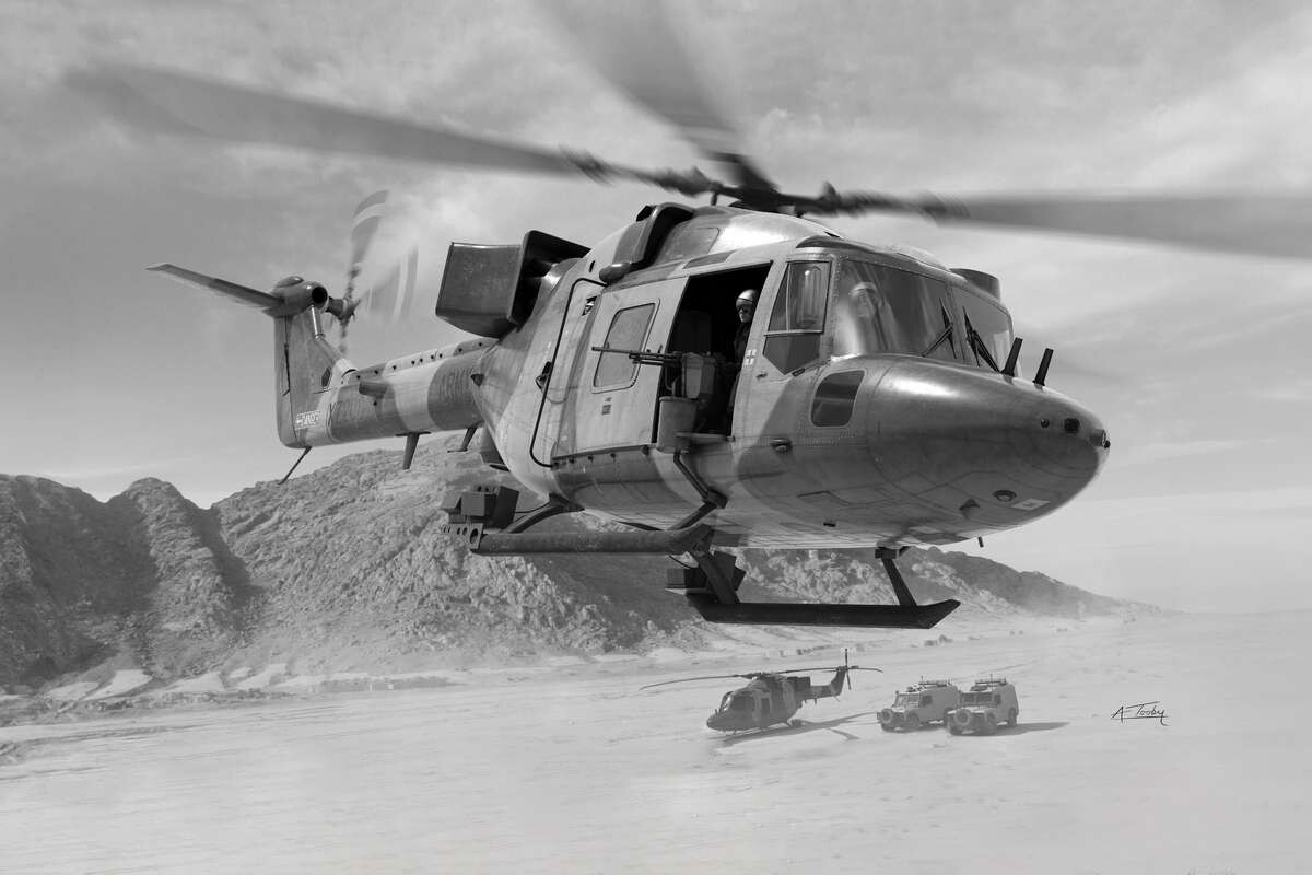 Airfix - Westland Lynx Ah-7 Helikopter Byggesæt - 1 48 - A09101A