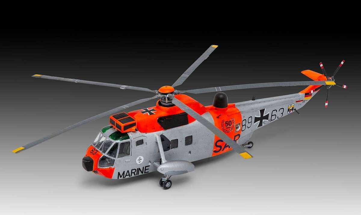 Revell - Westland Sea King Mk 41 Model Byggesæt - 1 72 - 03785