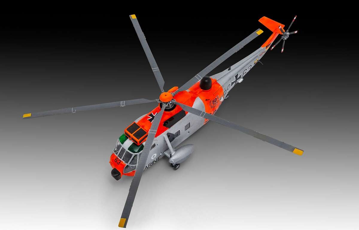 Revell - Westland Sea King Mk 41 Model Byggesæt - 1 72 - 03785