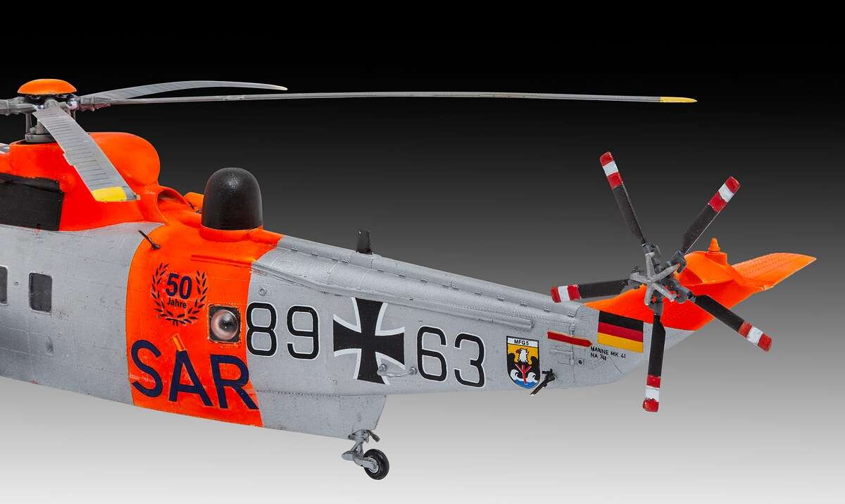 Revell - Westland Sea King Mk 41 Model Byggesæt - 1 72 - 03785