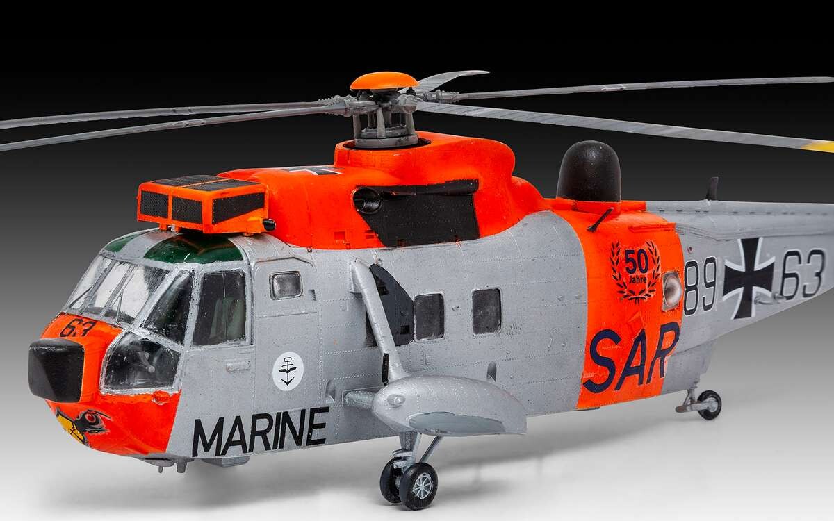 Revell - Westland Sea King Mk 41 Model Byggesæt - 1 72 - 03785