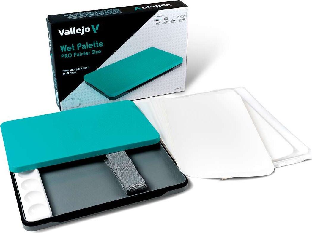 Vallejo - Wet Palette - Pro Painter Size - B90001