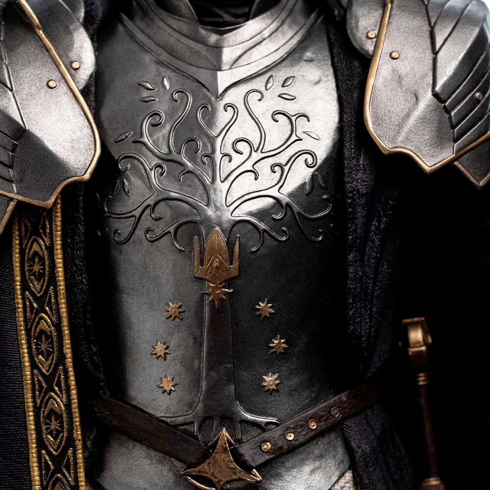 The Lord Of The Rings - Fountain Guard Of Gondor - Statue Figur