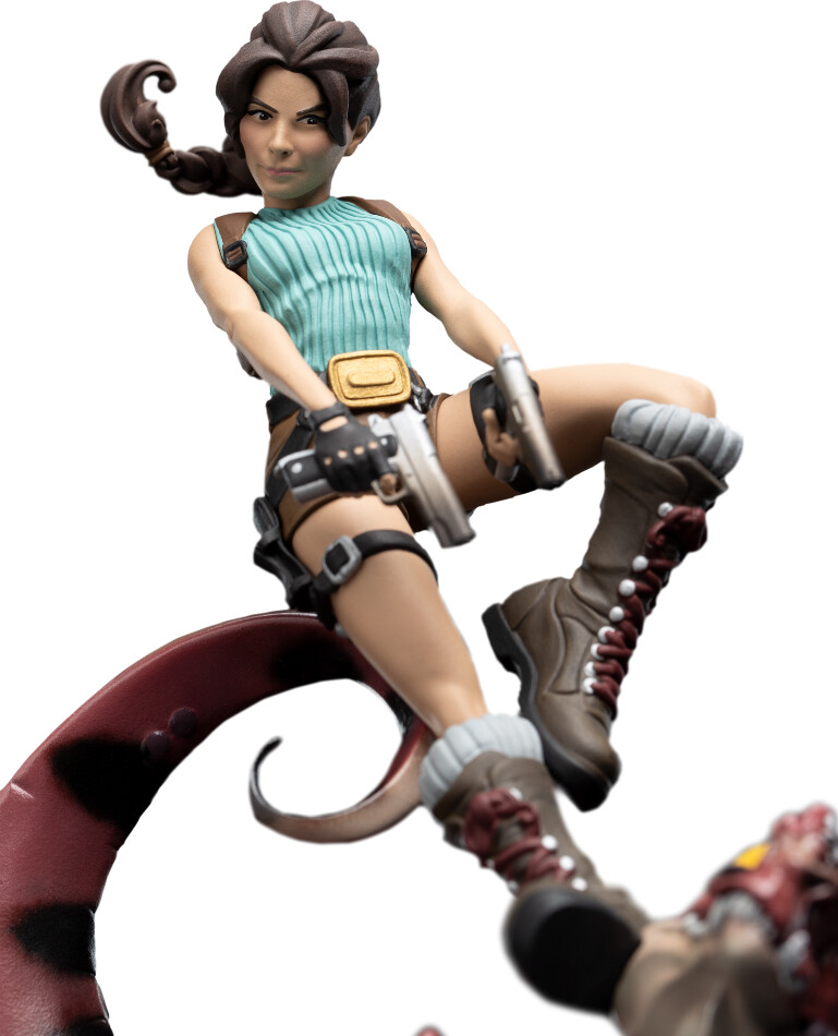 Weta Workshop - Tomb Raider - Lara Croft Raptor Figure Mini Epics
