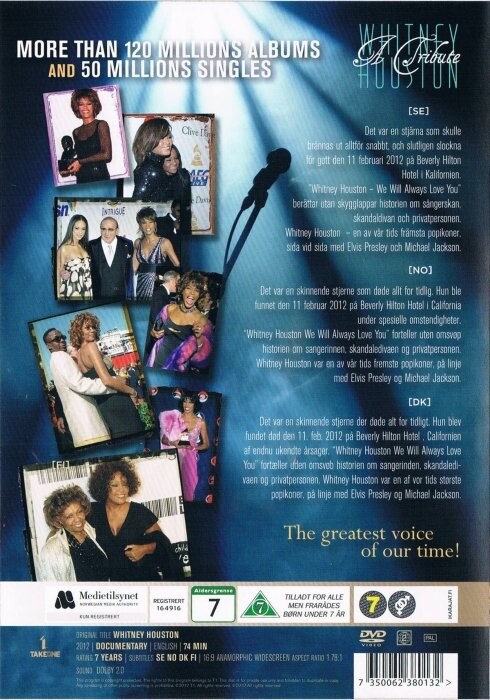 Whitney Houston A Tribute - We Will Always Love You