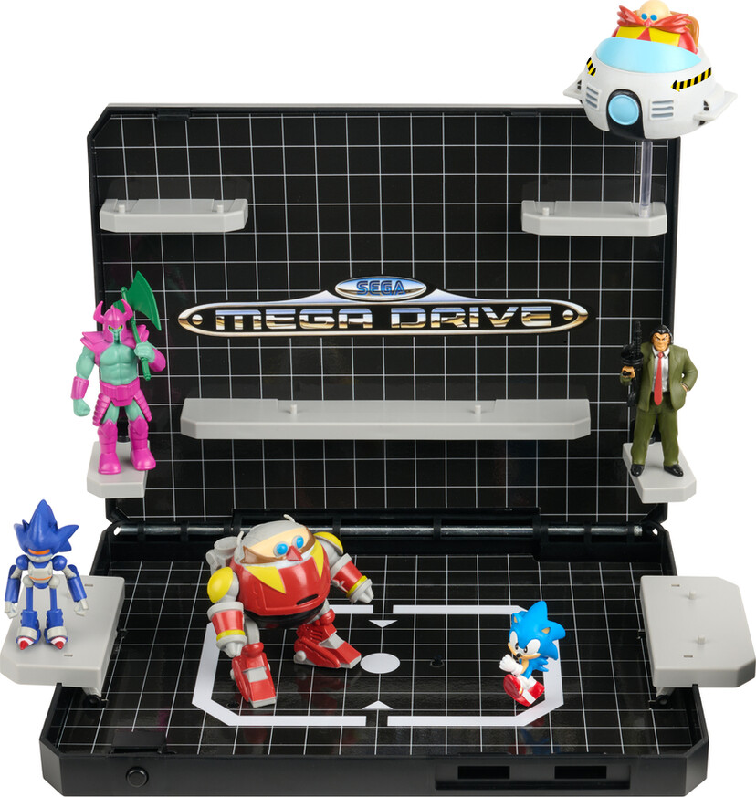 Wilder Toys - Console Heroes - Mega Drive Console Boss Level W Sonic 1