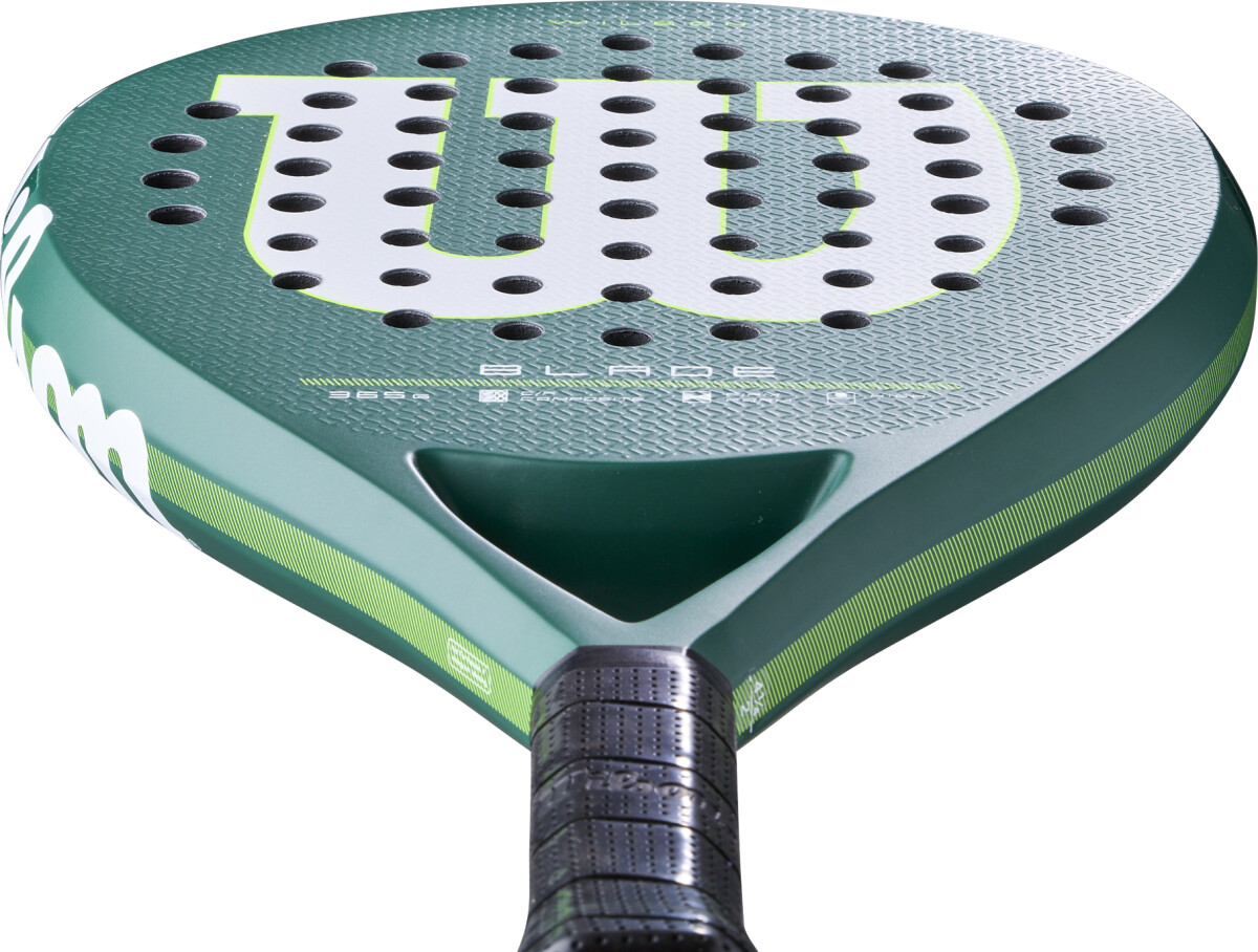 Wilson - Blade V4 Padelracket - Carbon Fiber Teknologi For Eksplosiv Kraft
