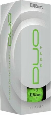 Wilson - Duo Soft Golf Ball - Green - 12 Balls