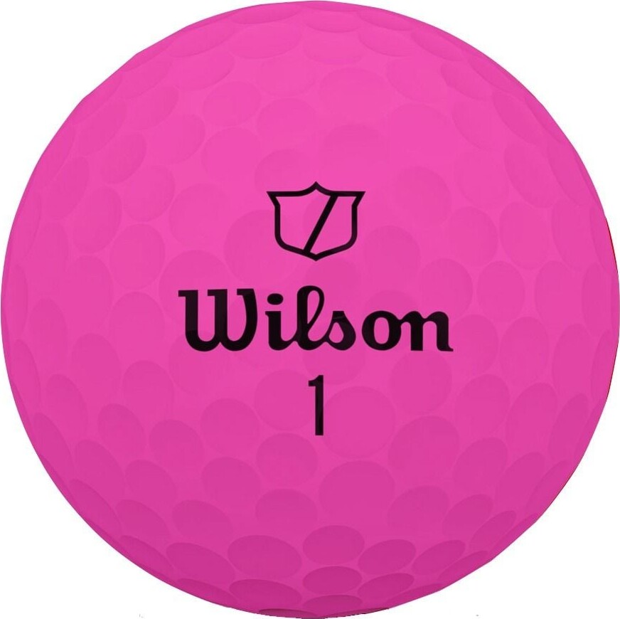 Wilson - Duo Soft Golf Bolde Pink 12-Bolde
