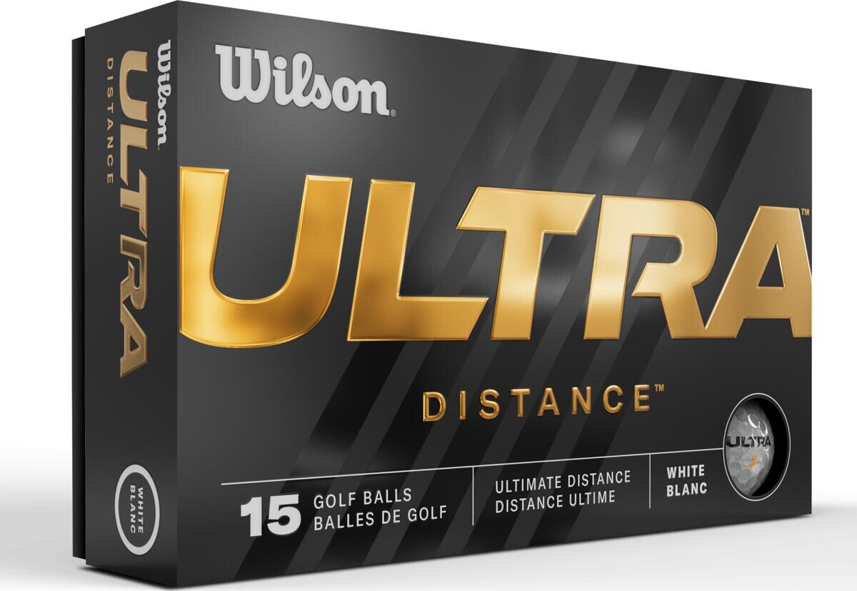 Wilson - Golf Balls Ultra White 15 Pack