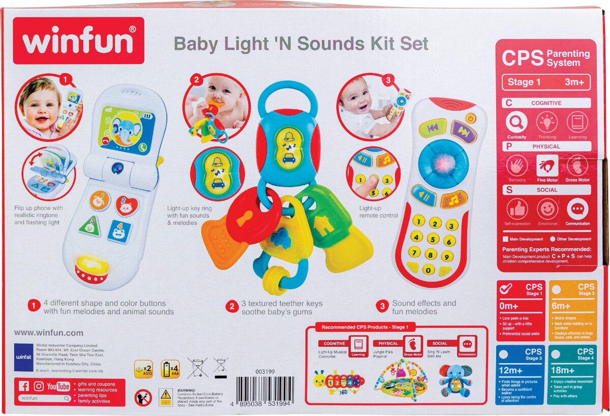 Winfun - Baby Light N Sounds Kit Set