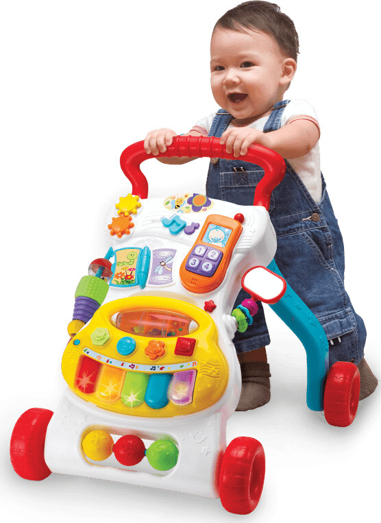 Winfun - Gåvogn Med Musik Til Baby - Grow-With-Me