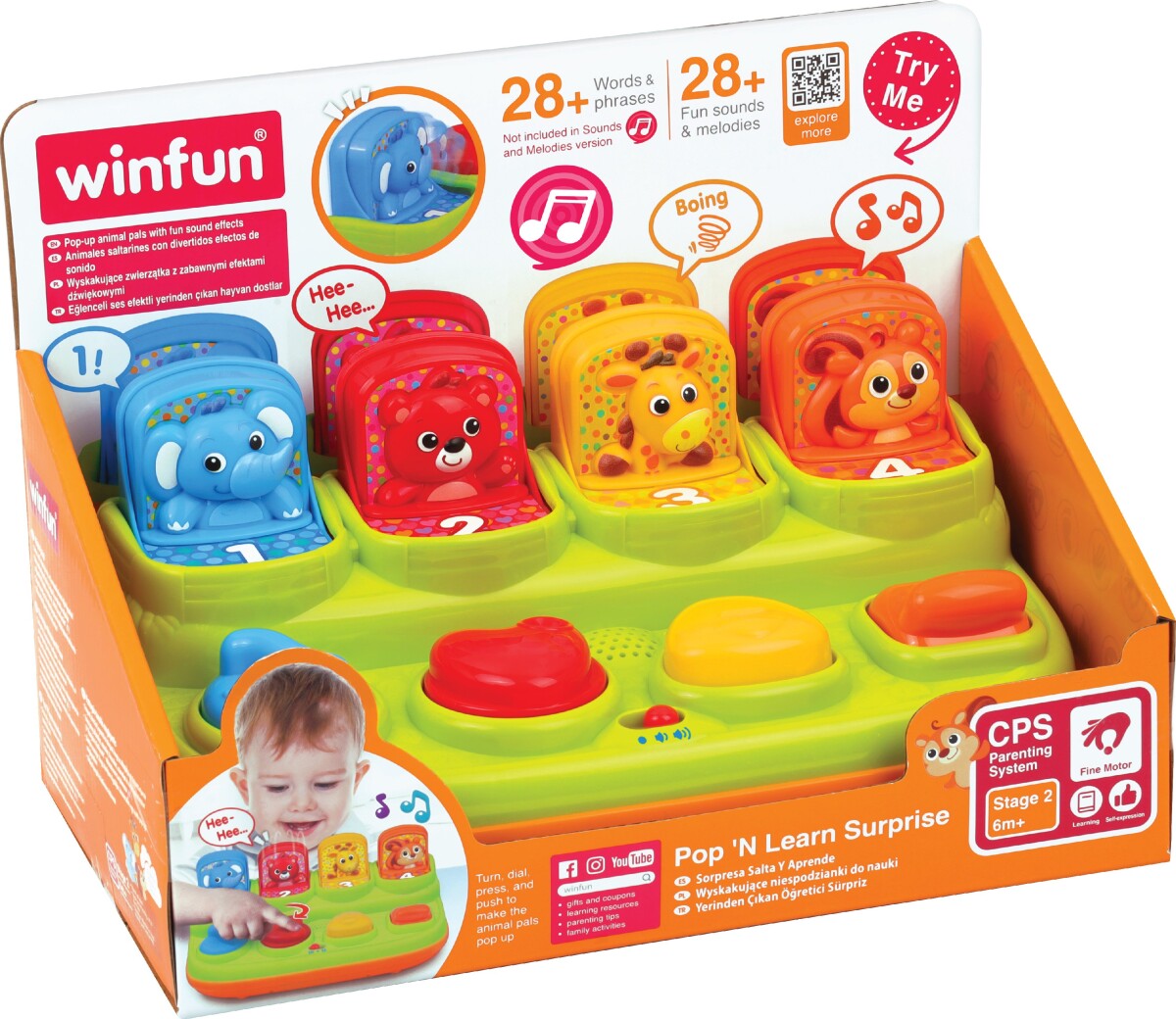 Winfun - Pop N Learn Surprise