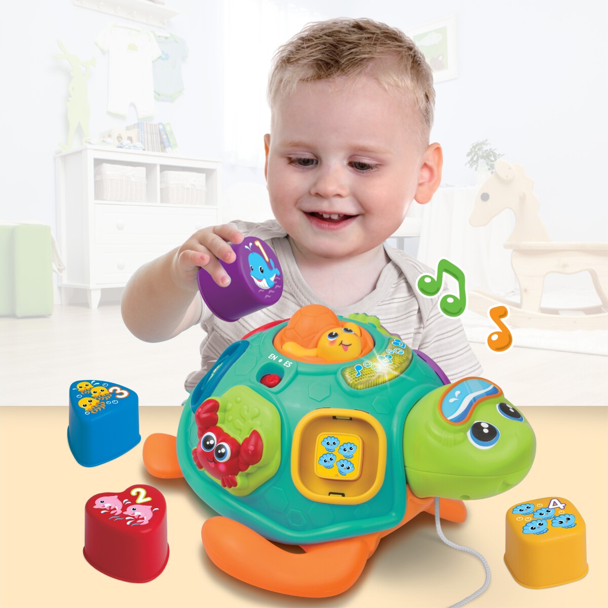 Winfun - Pull Along Sort N Learn Turtle