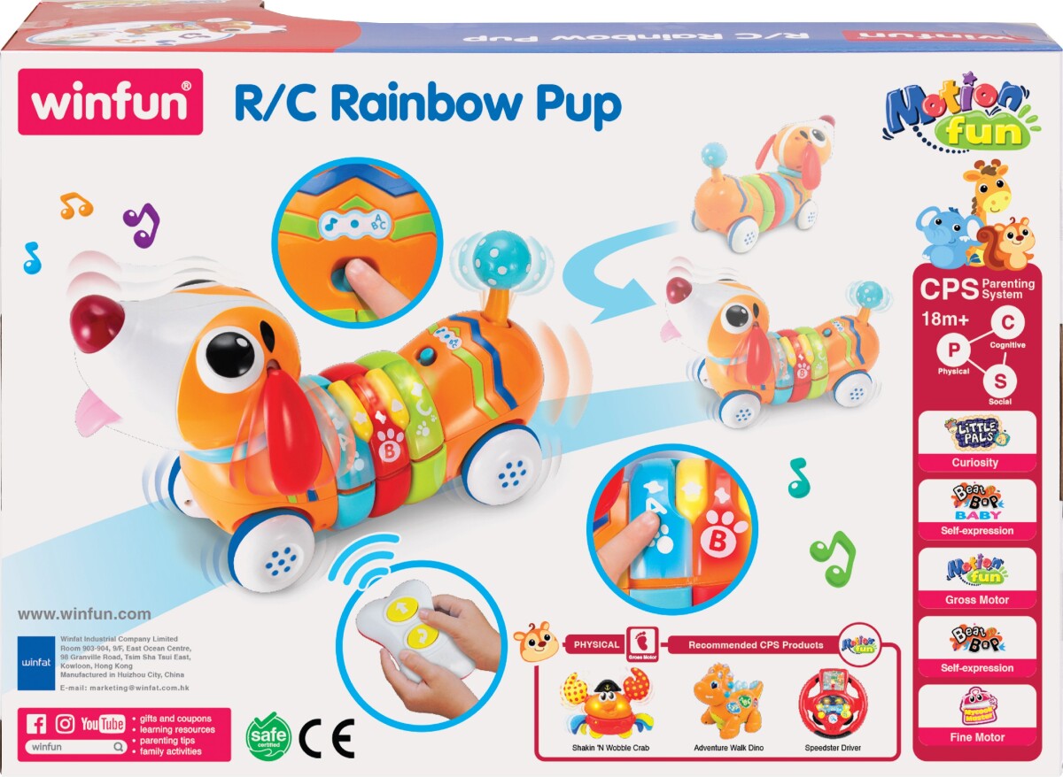 Winfun - Rc Regnbue Hvalp