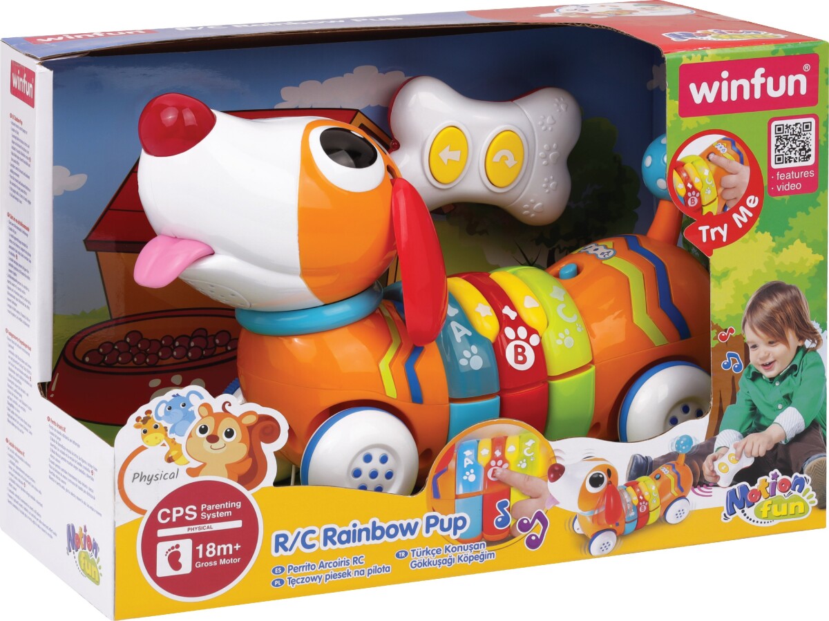 Winfun - Rc Regnbue Hvalp