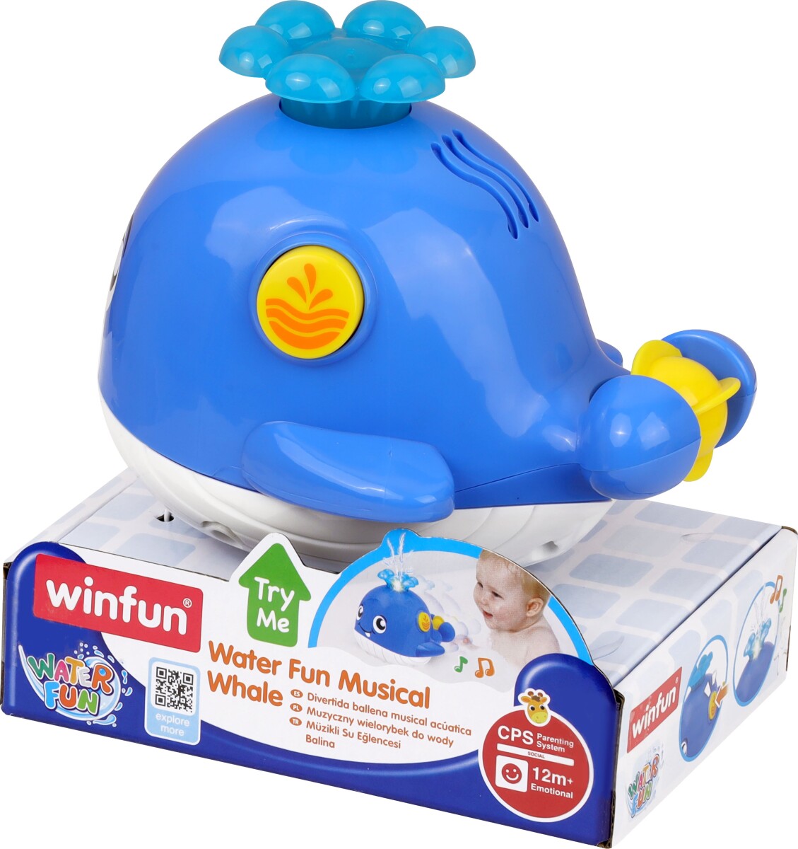 Winfun - Water Fun Musical Whale