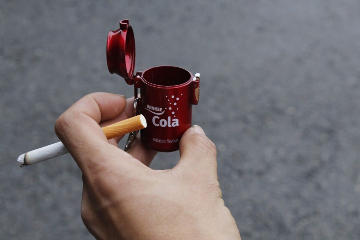 Winkee - Askebæger - Portable Ashtray Cola