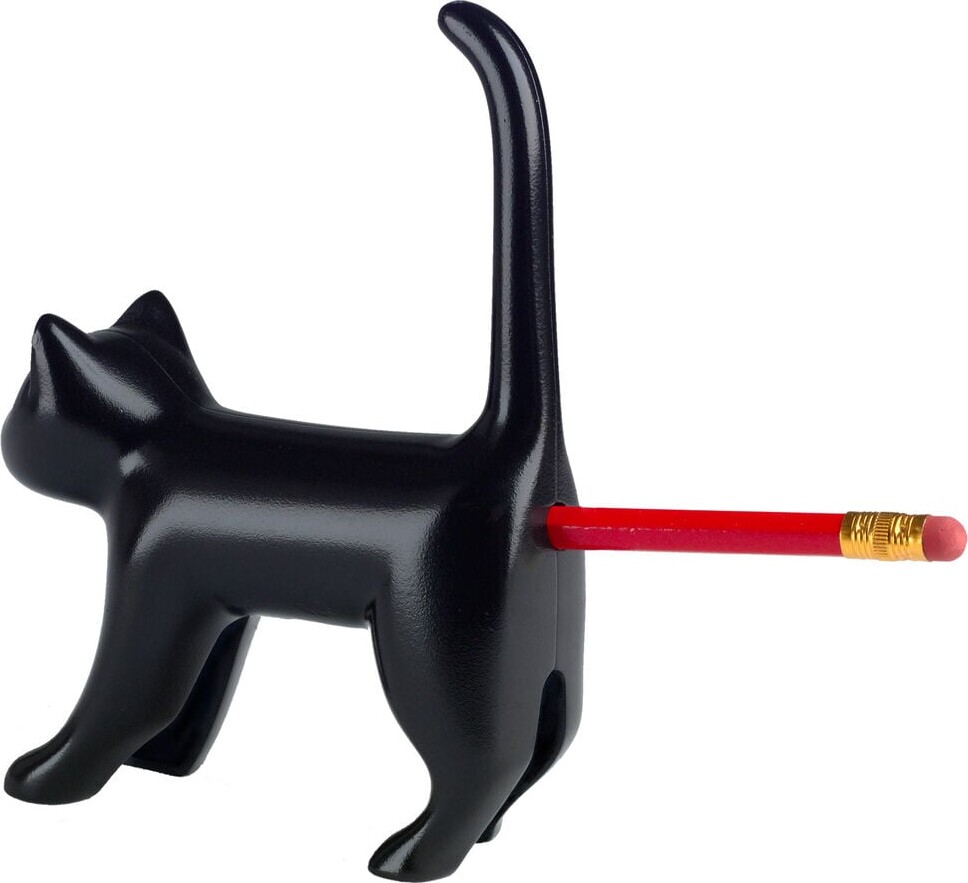 Winkee - Blyantspidser - Sharp End Cat Black With Sound - Black
