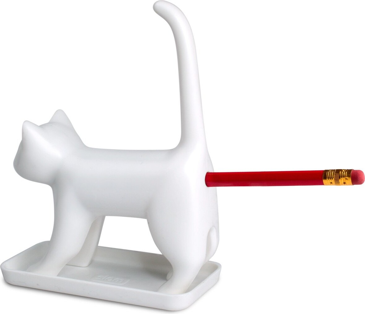 Winkee - Blyantspidser - Sharp End Cat With Sound - White