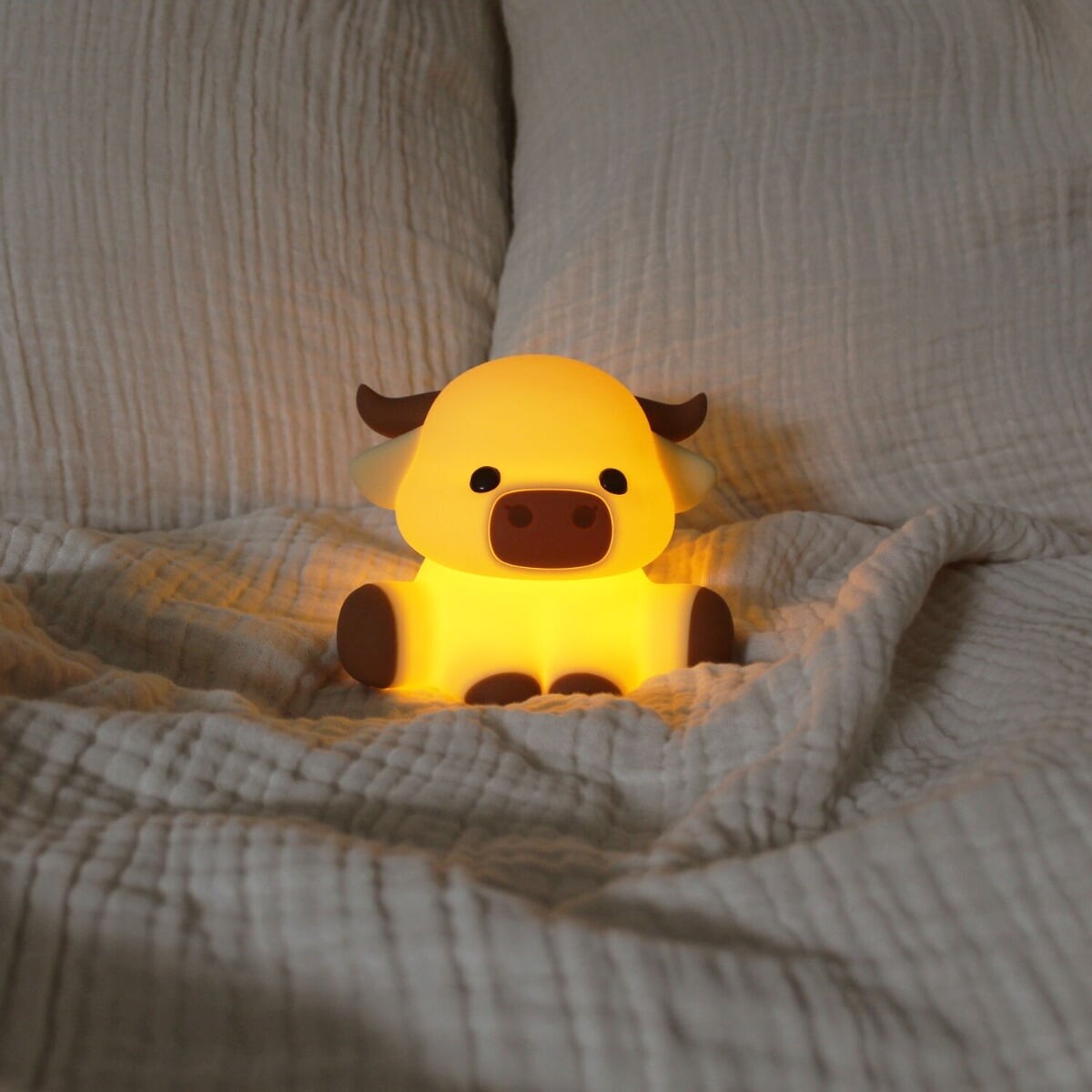 Winkee - Bordlampe Nightlight Cow Willy - Multimønster