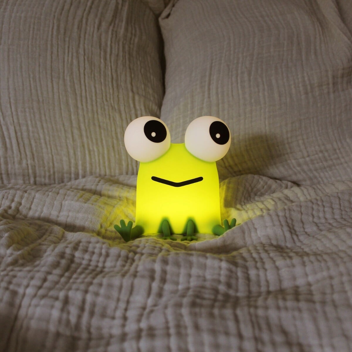 Winkee - Bordlampe Nightlight Frog Greg - Multimønster