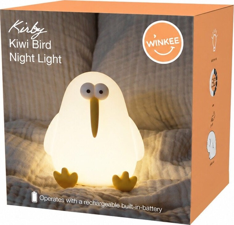 Winkee - Bordlampe Nightlight Kiwi Kirby - Multimønster