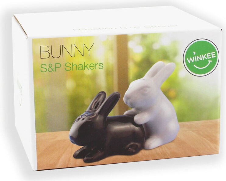 Winkee - Bunny S P Shakers - Salt- Og Peber Dispenser