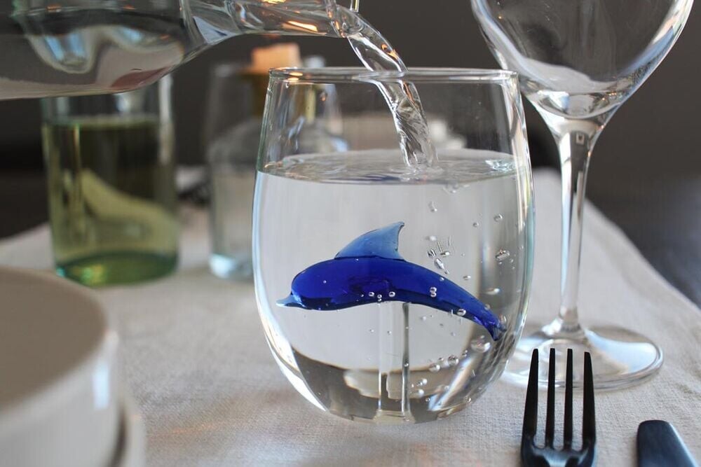 Winkee - Drikkeglas - Handmade Dolphin