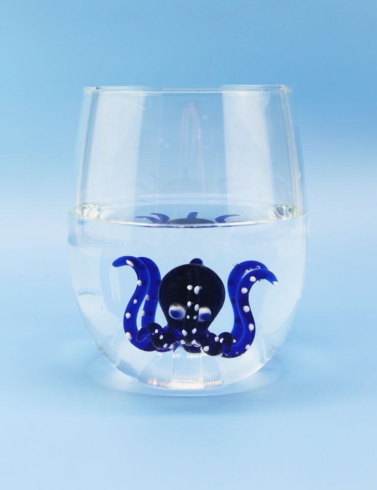 Winkee - Drikkeglas - Handmade Octopus