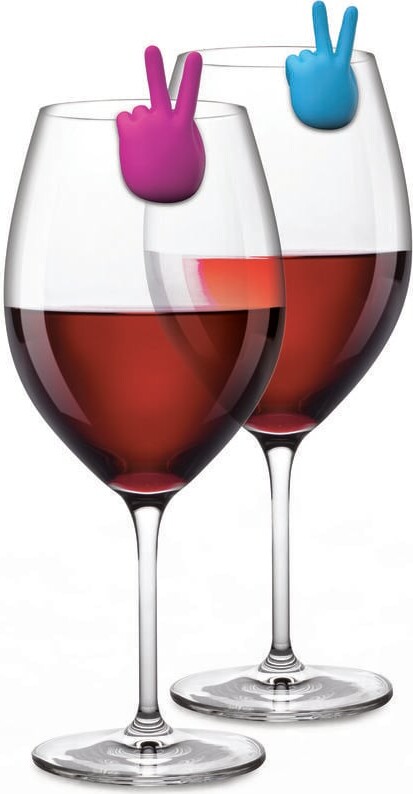 Winkee - Drinks Markører - Peace - Set Of 8