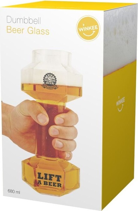 Winkee - Dumbbell Beer Glass - Glas