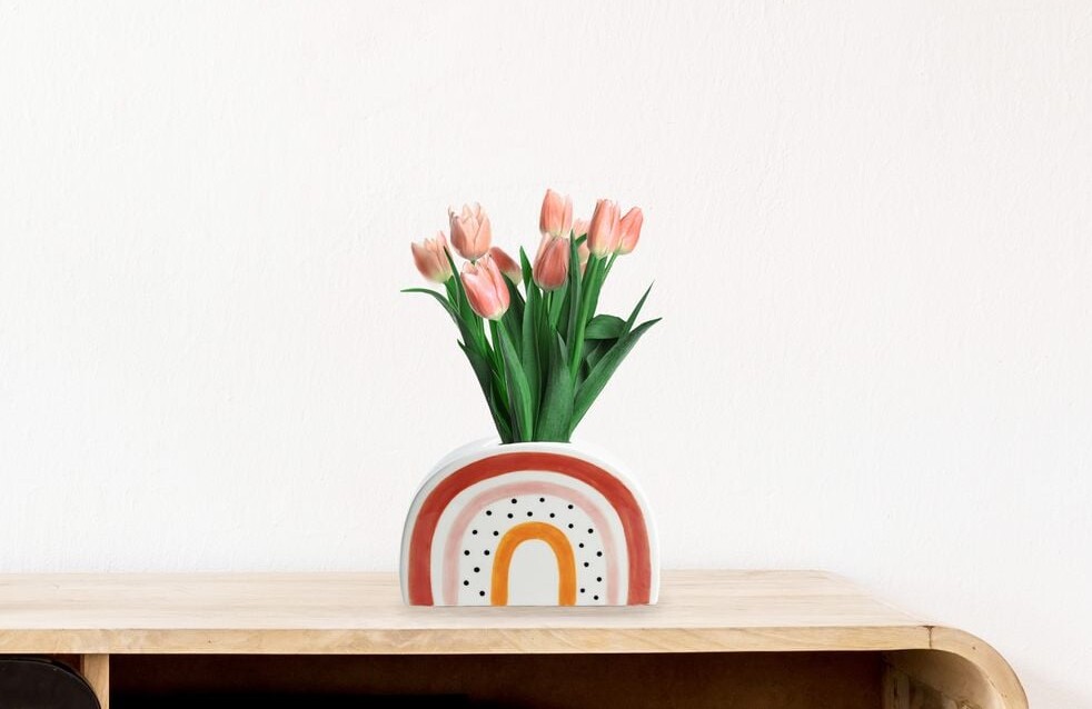 Winkee - Happy Rainbow Vase