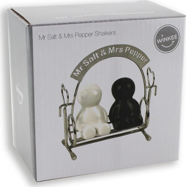 Winkee - Mr Salt Mrs Pepper Shakers - Salt- Og Peber Dispenser