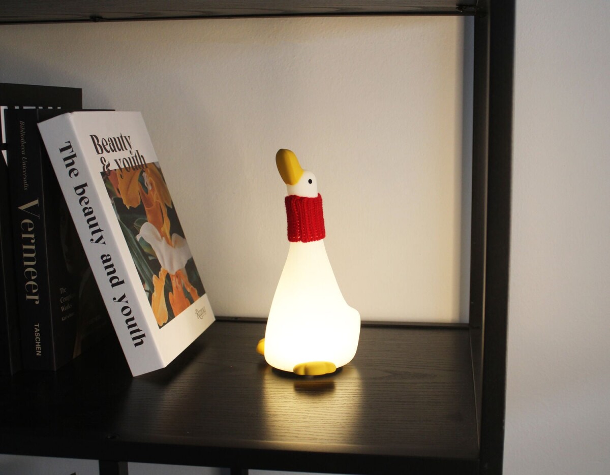 Winkee - Night Light Goose Snuggle Bordlampe - Compact