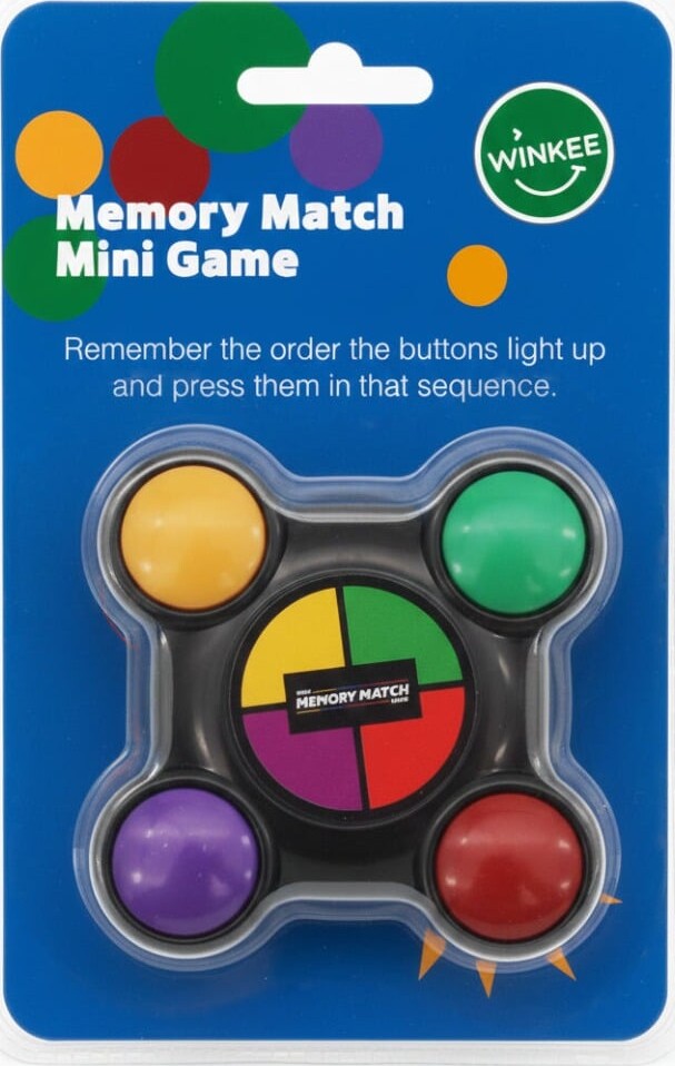 Winkee - Nøglering - Mini Memory Game