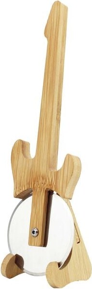 Winkee - Pizzaskærer - Guitar Pizza Cutter With Stand